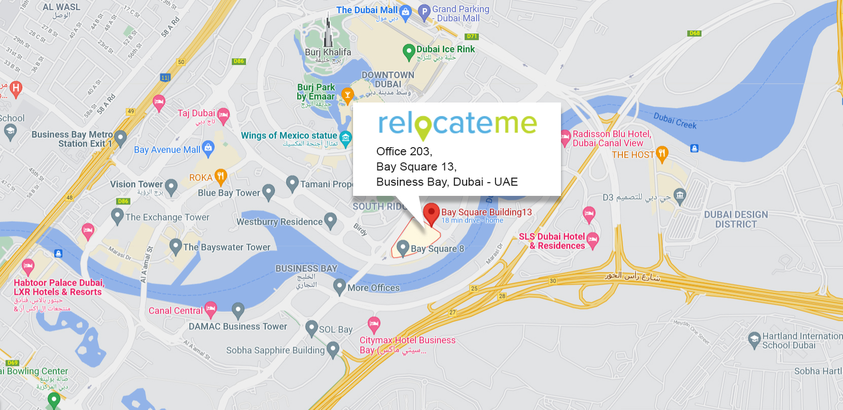 Relocate Me - Office Location